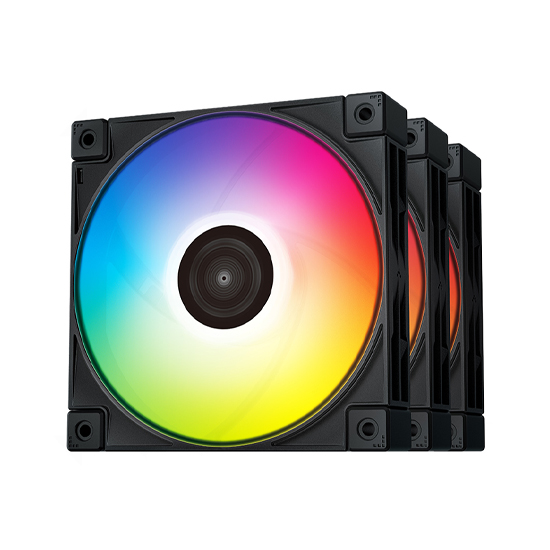 DeepCool FC120 3-in-1 (3xFAN) ARGB LED Casing Cooling Fan