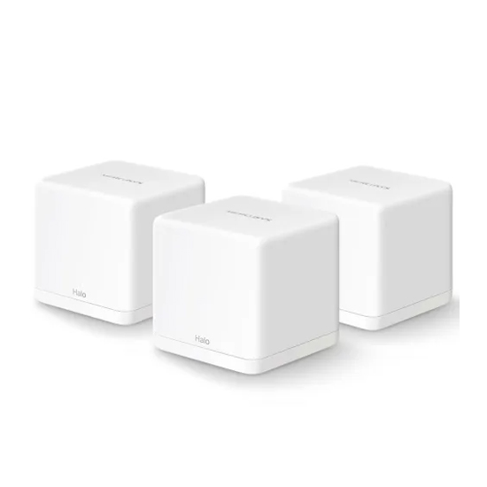 Mercusys Halo H30G AC1300 Dual Band Gigabit Whole Home Mesh Router 3 Pack