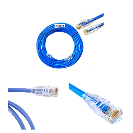 Cat6 Cat6E Ready Patch Cord Cable With RJ45 CAT6E High Quality 5M