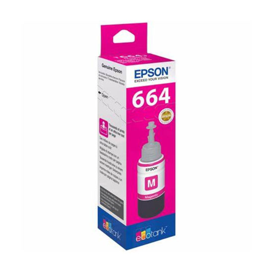 Epson T664 Magenta Ink Bottle