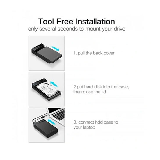 UGREEN CM237 USB 3.0 2.5 Inch Hard Disk Enclosure | 60353