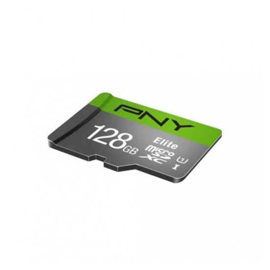 PNY Elite 128GB Class 10 Micro SD Memory Card With Adapter
