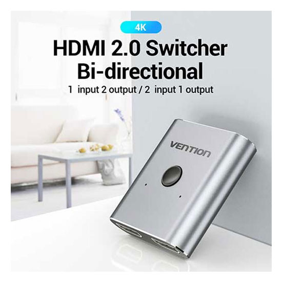 VENTION AFUH0 2 Port HDMI Bi-Direction Switcher