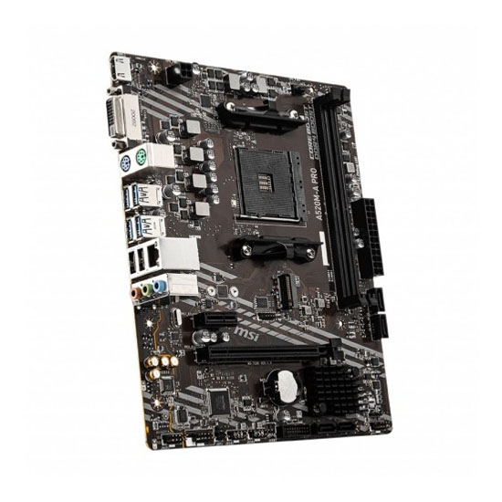 MSI A520M-A Pro AM4 AMD Micro-ATX Motherboard