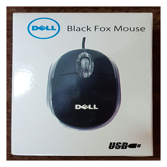 Dell M360 Black Fox Wired Mouse