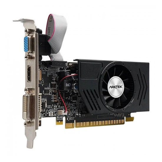 ARKTEK GeForce GT730 4GB DDR3 128 Bit Low Profile Graphics Card