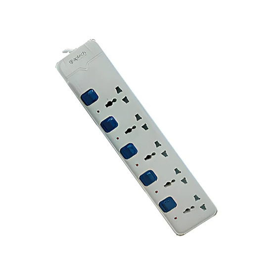 Aptech A251 5 Port Power Strip 2 Meter
