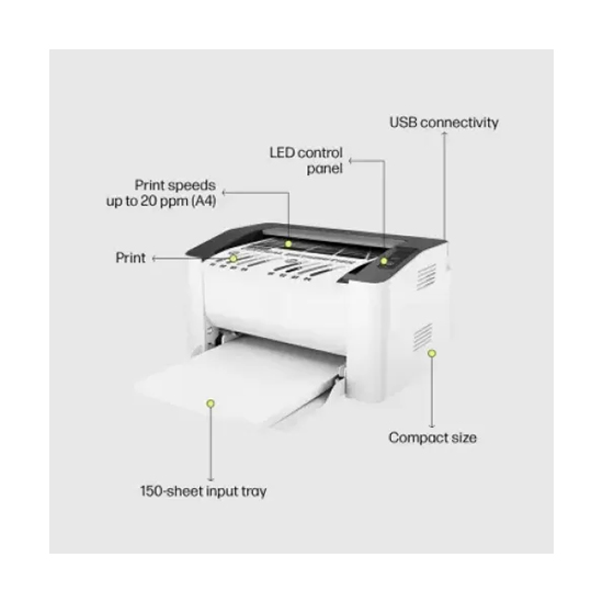 HP Laser 1008a Single Function Mono Laser Printer