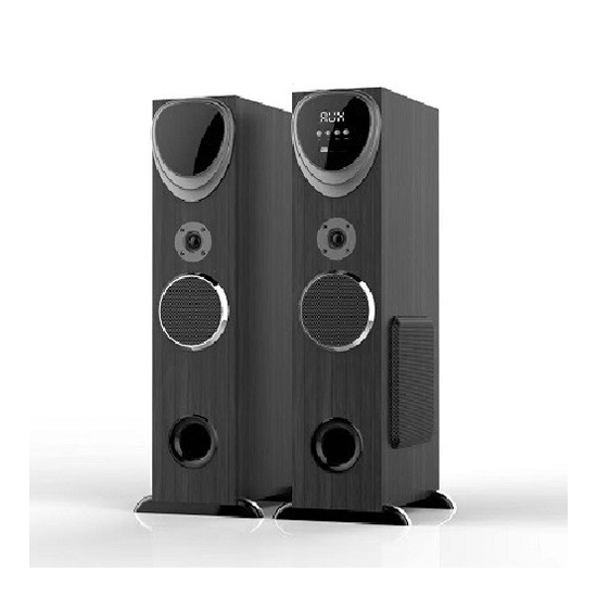 Xtreme MAXIM 2:0 Multimedia Tower Speaker With Remote And Mic