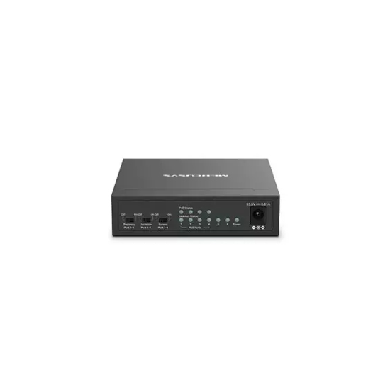 Mercusys MS106LP 6 Port 10/100Mbps Desktop Switch With 4 Port PoE+