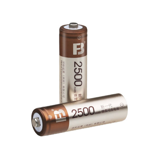 Fengbiao AA2500 2 Ni MH Battery Card Rechargeable Battery For Camera