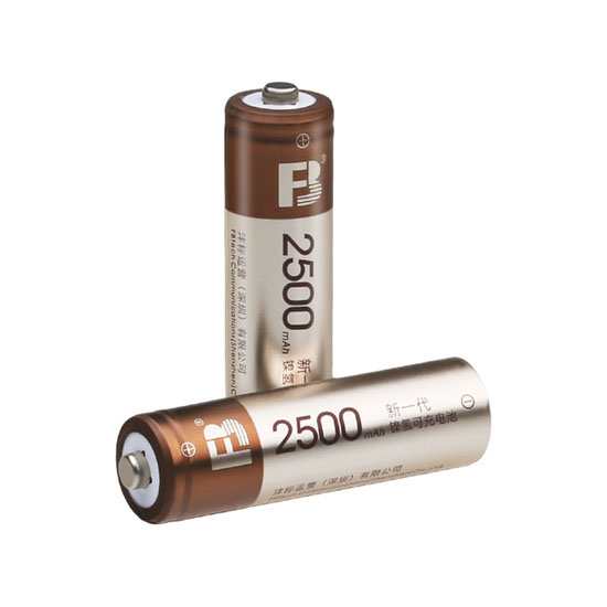 Fengbiao AA2500 2 Ni MH Battery Card Rechargeable Battery For Camera