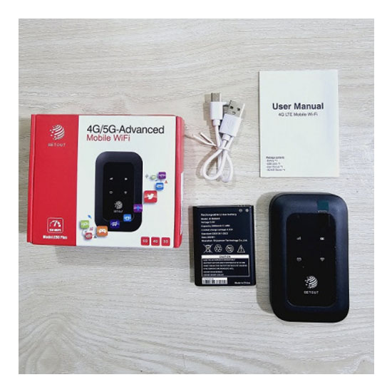 Setout E90 150MBPS 4G Sim Wi-Fi Pocket Router