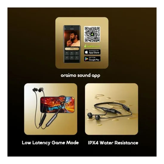 Oraimo OEB-611 Necklace 5 ANC Wireless Neckband