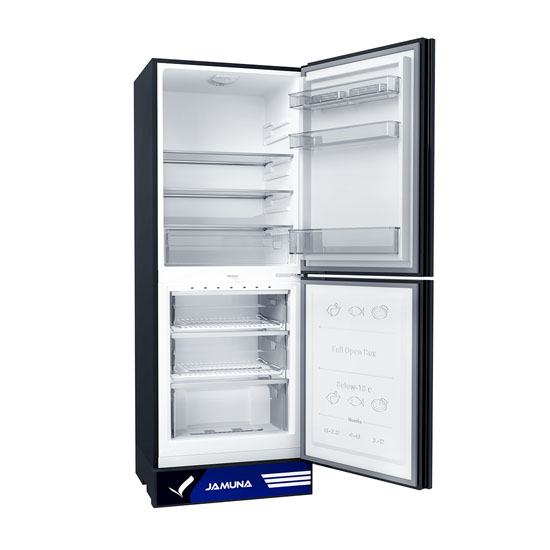 Jamuna JE6-BM2D8QD Magical Black Refrigerator 248L