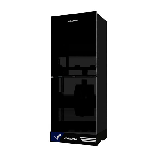 Jamuna JE6-BM2D8QD Magical Black Refrigerator 248L