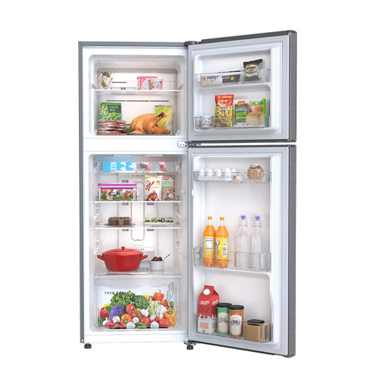 Whirlpool NEO INV 258 GD Crystal Black CRP Refrigerator 258L
