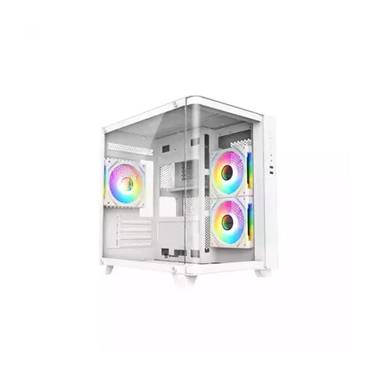 Revenger Air Tank Mini 5 ARGB Fans Mid Tower Micro ATX Gaming Desktop Case