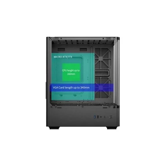 Value Top NUBIA 20F5 Mini Tower Micro ATX Gaming Case