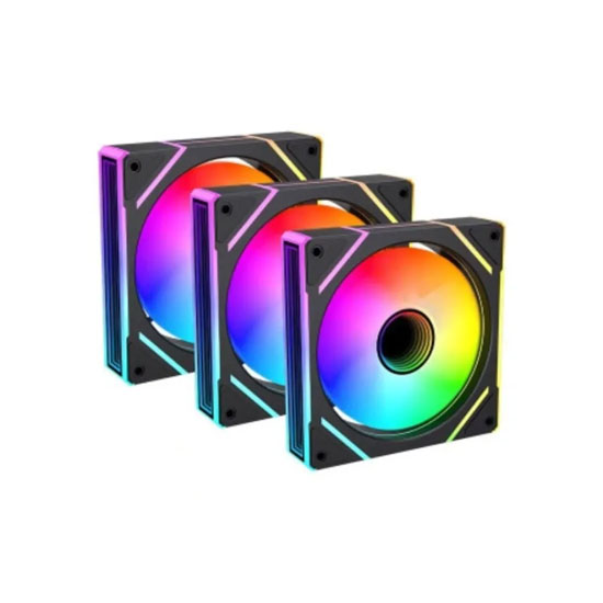 OVO CC2 D01 5X ARGB INFINITY Fan ICE Cool Button Control Gaming Case