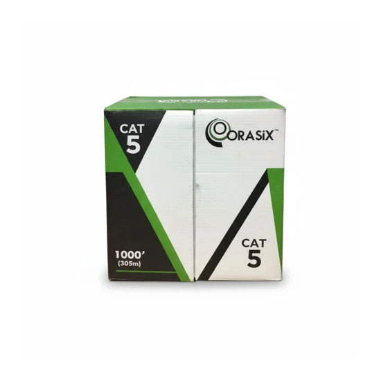 Orasix Cat5 Indoor Orange Color Network Cable 305 Meter