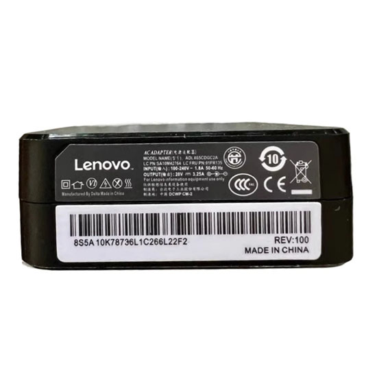 Lenovo 20V 3.25A 65W Laptop Adapter Charger
