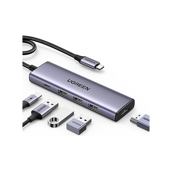 UGREEN CM511 Type C 5 In 1 Mutifunctional Docking Station | 15597