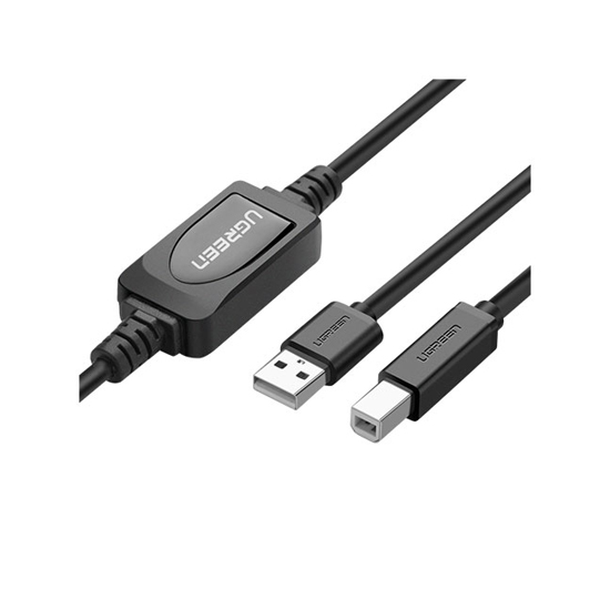 UGREEN US122 USB A To USB B 2.0 Active Printer Cable 15M | 10362