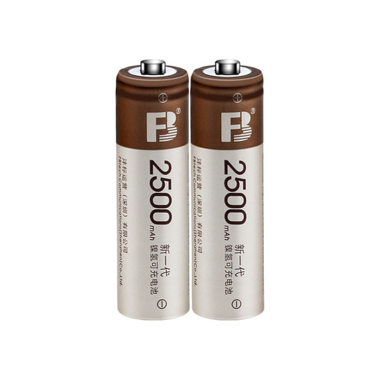 Fengbiao AA2500 2 Ni MH Battery Card Rechargeable Battery For Camera