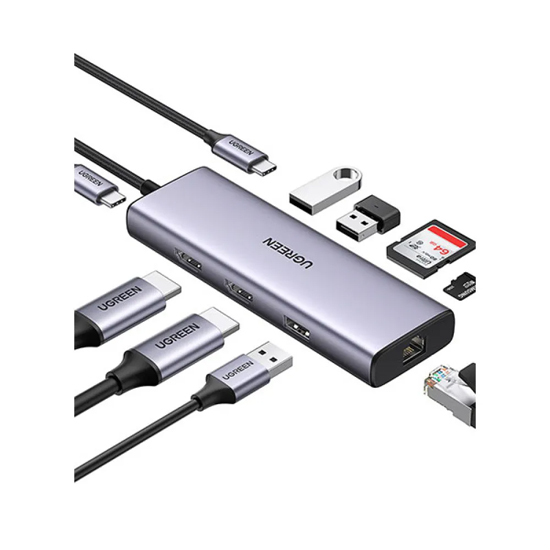 UGREEN CM490 Type C 9 In 1 Mutifunctional Docking Station | 90119
