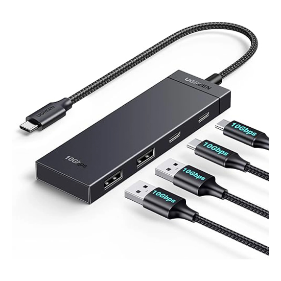 UGREEN CM806 USB C Hub 10Gbps 4 In 1 USB 3.2 Adapter | 35583
