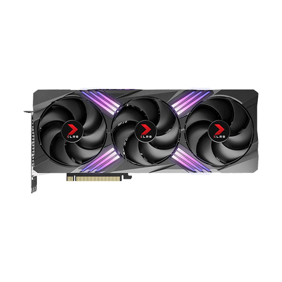 PNY GeForce RTX 4070 Ti SUPER 16GB XLR8 Gaming VERTO EPIC-X RGB Overclocked Triple Fan GDDR6X Graphics Card | VCG4070TS16TFXXPB1-O