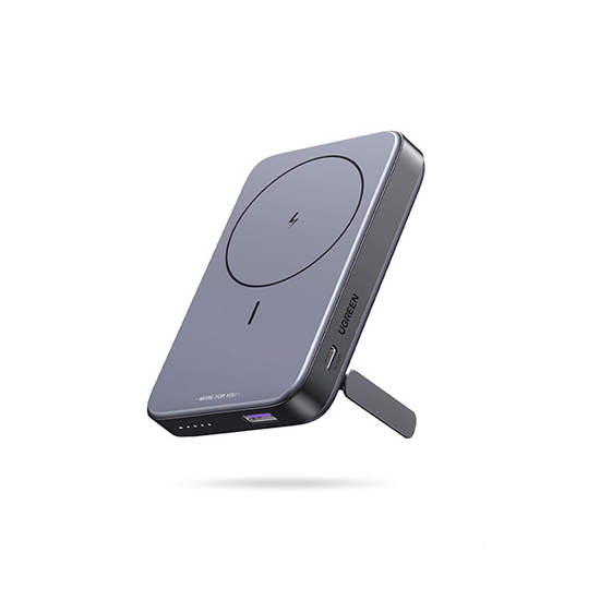 UGREEN PB206 10000mAh Foldable Kickstand Magnetic Wireless Power Bank | 15086