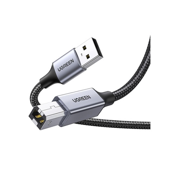 UGREEN US369 USB-A Male To USB-B 2.0 Printer Cable 2M | 80803