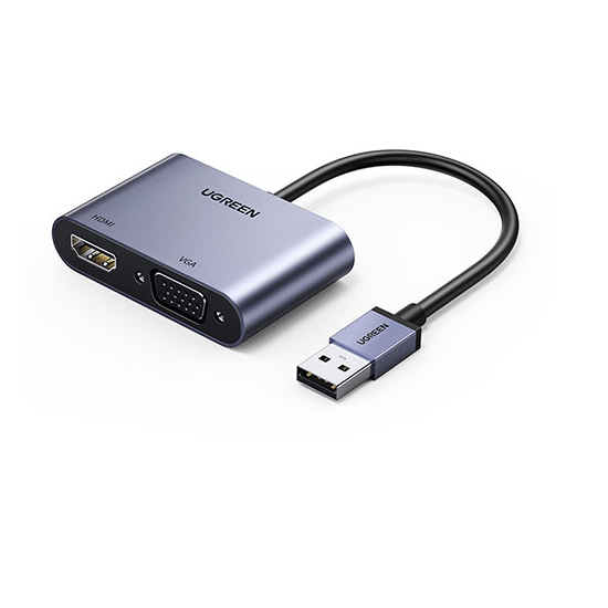 UGREEN CM449 USB 3.0 To HDMI/VGA Converter | 20518