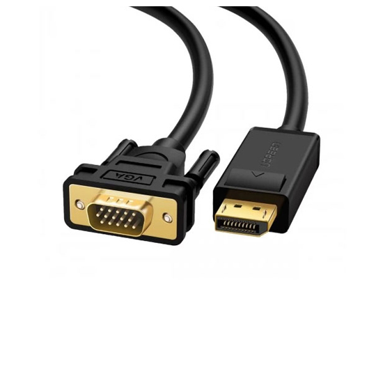 UGREEN DP105 DisplayPort Male To VGA Male Cable 1.5M | 10247