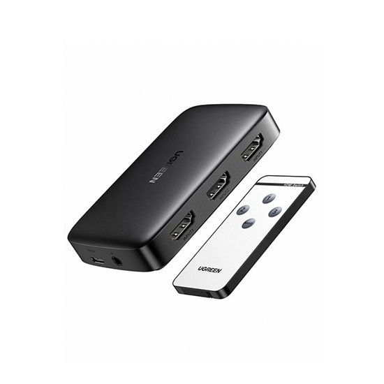 UGREEN CM332 4K 3 In 1 Out HDMI Switcher | 80125