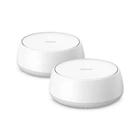 TP-Link Deco BE25 BE5000 Dual-Band WiFi 7 Whole Home Mesh Router (2 Pack)