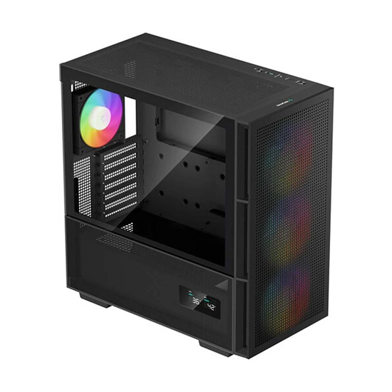 DeepCool CH560 Digital Mid Tower Black E-ATX Desktop Gaming Casing