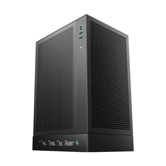 DeepCool CH170 Digital Mini Tower Black Mini-ITX Desktop Gaming Casing