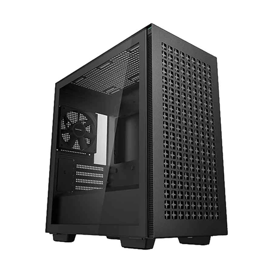 DeepCool CH370 Mid Tower Micro ATX Black Desktop Gaming Casing