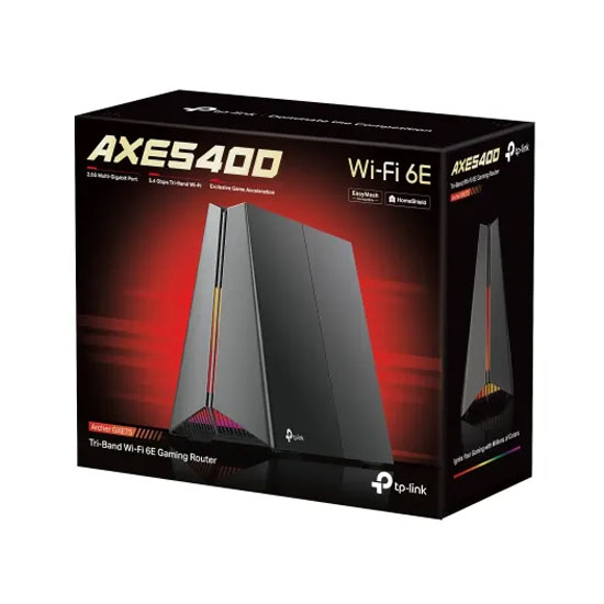 TP-Link Archer GXE75 AXE5400 Tri-Band Wi-Fi 6E Gaming Router