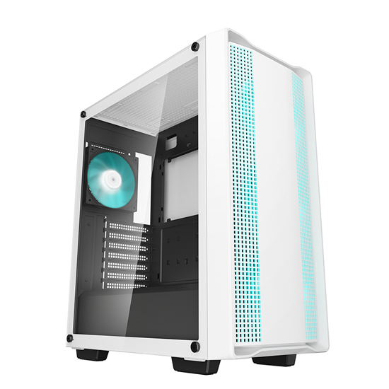 DeepCool CC560 WH V2 Mid Tower White ATX Desktop Gaming Casing