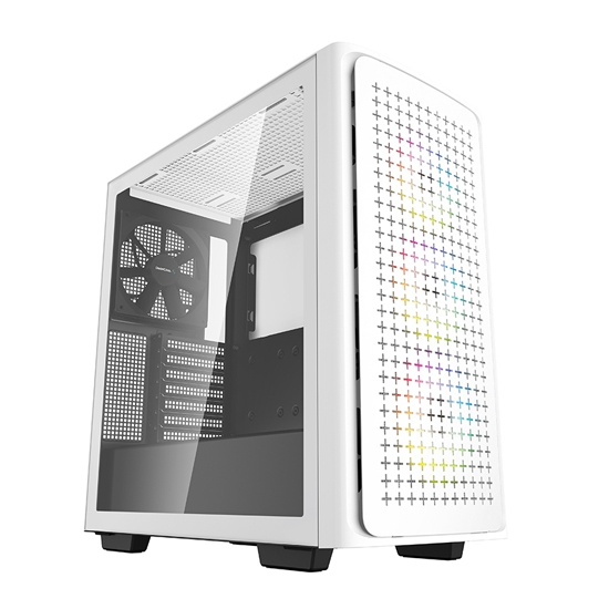 DeepCool CK560 WH Mid Tower White ATX Desktop Gaming Casing
