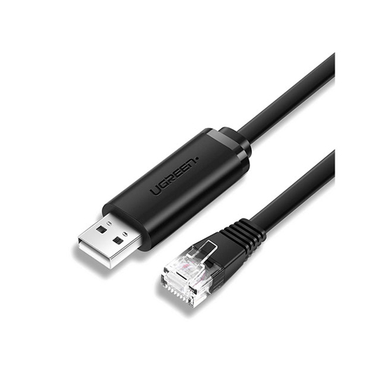 UGREEN CM204 USB-A To RJ45 Console Cable - 1.5M | 50773