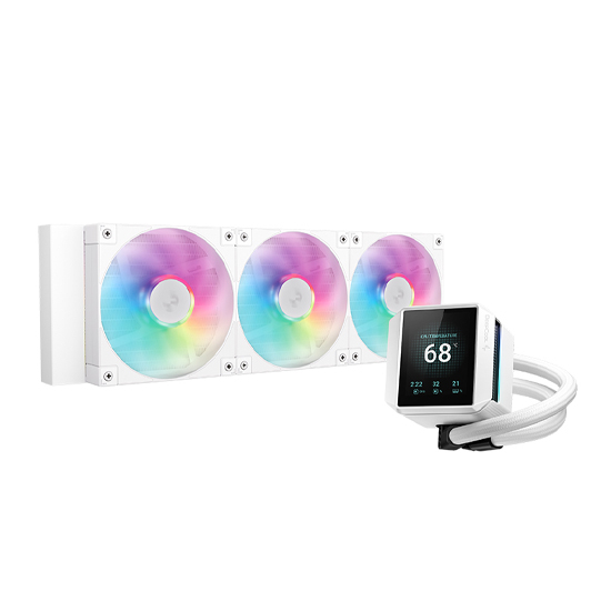 DeepCool MYSTIQUE 360 WH ARGB AIO White Liquid CPU Cooler