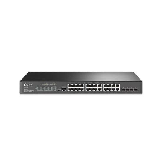 TP-Link TL-SG3428 JetStream 24 Port Gigabit L2 Managed Switch With 4 SFP Slots