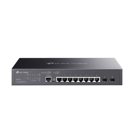 TP-Link SG3210 Omada 8 Port Gigabit L2+ Managed Switch With 2 SFP Slots