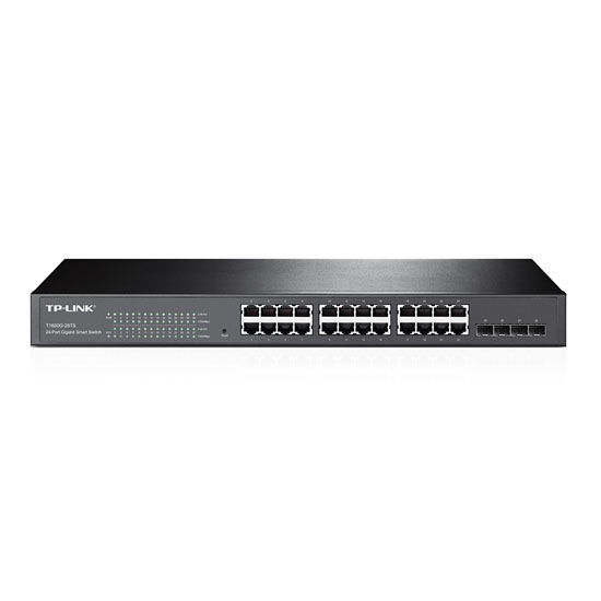 TP-Link T1600G-28TS (TL-SG2424) JetStream 24 Port Gigabit Smart Switch With 4 SFP Slots