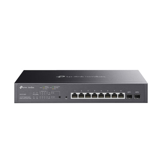 TP-Link SG2210MP Omada 10 Port Gigabit Smart Switch With 8 Port PoE+